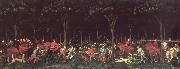 Hunt in night UCCELLO, Paolo